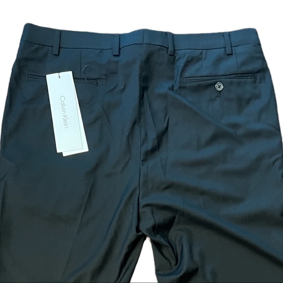 Calvin Klein Men's Slim-Fit Dress Pants - Picture 3 of 16
